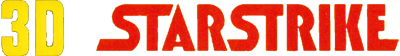 3D Starstrike logo for ZX Spectrum